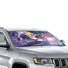 Load image into Gallery viewer, Saitama and Genos  Car Sunshade

