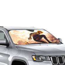 Load image into Gallery viewer, Saitama and Genos  Car Sunshade
