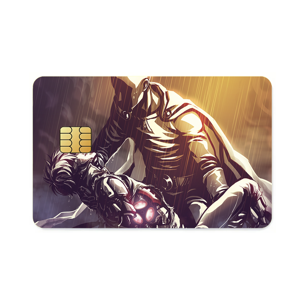 Saitama and Genos  Credit Card Skins (4-in-1 Pack)