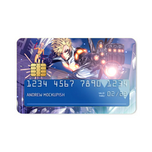 Load image into Gallery viewer, Saitama and Genos  Credit Card Skins (4-in-1 Pack)
