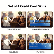 Load image into Gallery viewer, Saitama and License-less Rider  Credit Card Skins (4-in-1 Pack)
