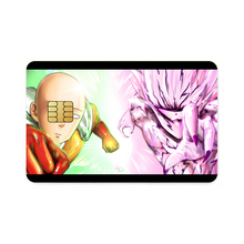 Load image into Gallery viewer, Saitama and Lord Boros  Credit Card Skins (4-in-1 Pack)
