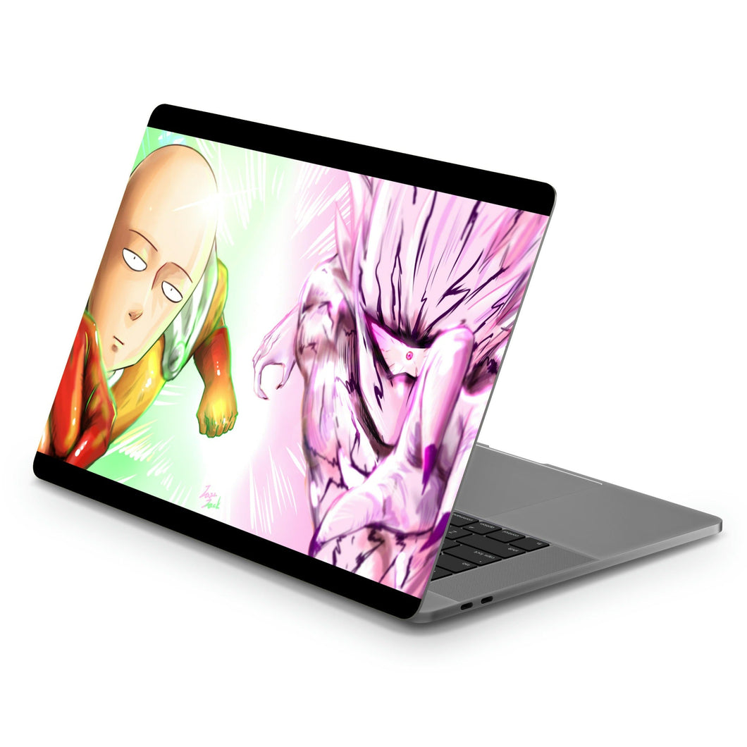 Saitama and Lord Boros  Macbook Skin