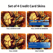 Load image into Gallery viewer, Saitama  Credit Card Skins (4-in-1 Pack)
