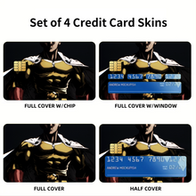 Load image into Gallery viewer, Saitama  Credit Card Skins (4-in-1 Pack)
