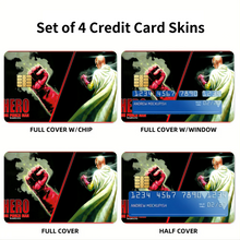 Load image into Gallery viewer, Saitama  Credit Card Skins (4-in-1 Pack)
