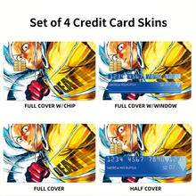 Load image into Gallery viewer, Saitama  Credit Card Skins (4-in-1 Pack)
