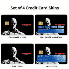 Load image into Gallery viewer, Saitama  Credit Card Skins (4-in-1 Pack)
