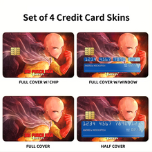 Load image into Gallery viewer, Saitama  Credit Card Skins (4-in-1 Pack)
