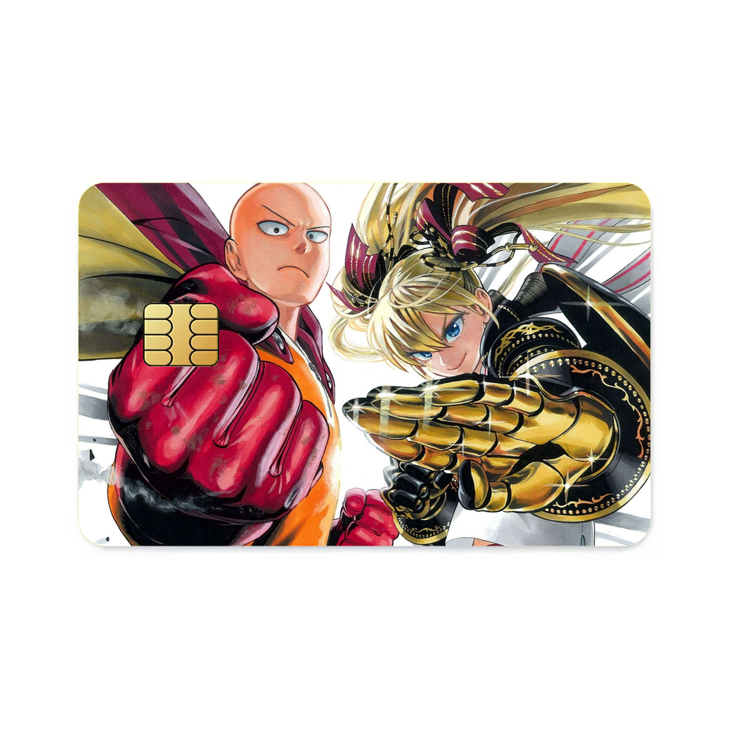Saitama Credit Card Skins (4-in-1 Pack)