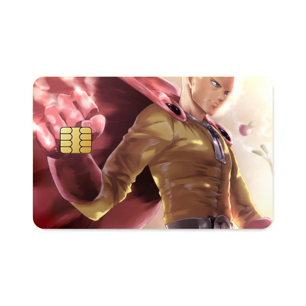 Saitama Credit Card Skins (4-in-1 Pack)