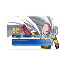 Load image into Gallery viewer, Saitama  Credit Card Skins (4-in-1 Pack)
