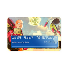 Load image into Gallery viewer, Saitama  Credit Card Skins (4-in-1 Pack)
