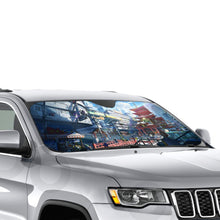 Load image into Gallery viewer, Saitama Looking Out Over the City  Car Sunshade
