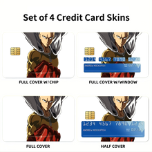 Load image into Gallery viewer, Saitama Render  Credit Card Skins (4-in-1 Pack)
