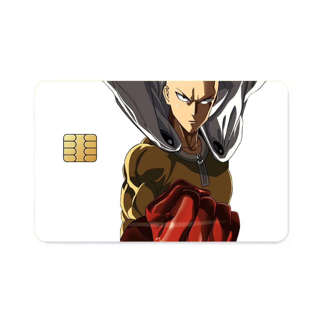Saitama Render  Credit Card Skins (4-in-1 Pack)
