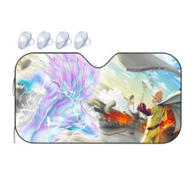 Load image into Gallery viewer, Saitama Vs Lord Boros  Car Sunshade
