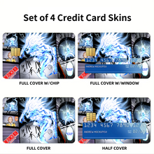 Load image into Gallery viewer, Saitama Vs Lord Boros  Credit Card Skins (4-in-1 Pack)
