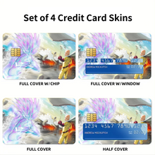 Load image into Gallery viewer, Saitama Vs Lord Boros  Credit Card Skins (4-in-1 Pack)
