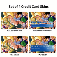 Load image into Gallery viewer, Saiyans vs Broly  Credit Card Skins (4-in-1 Pack)
