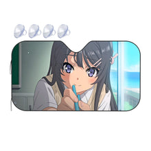 Load image into Gallery viewer, Sakurajima Mai  Car Sunshade
