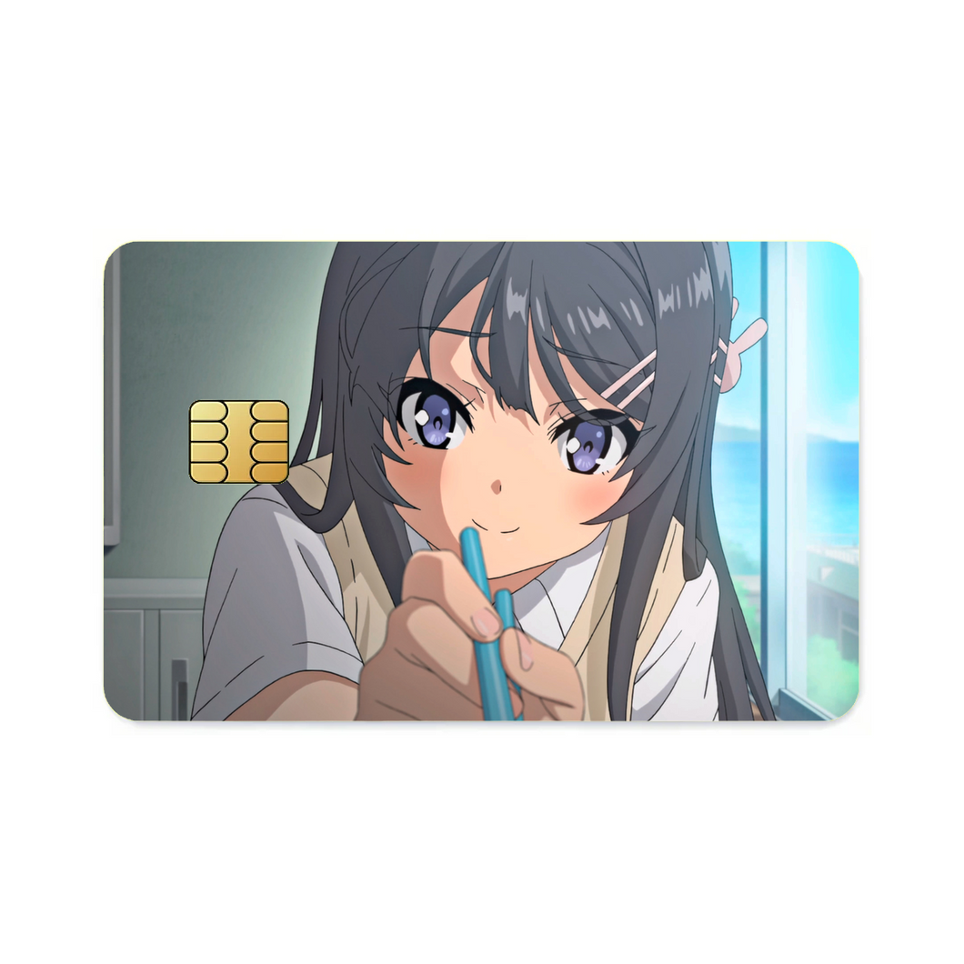 Sakurajima Mai  Credit Card Skins (4-in-1 Pack)