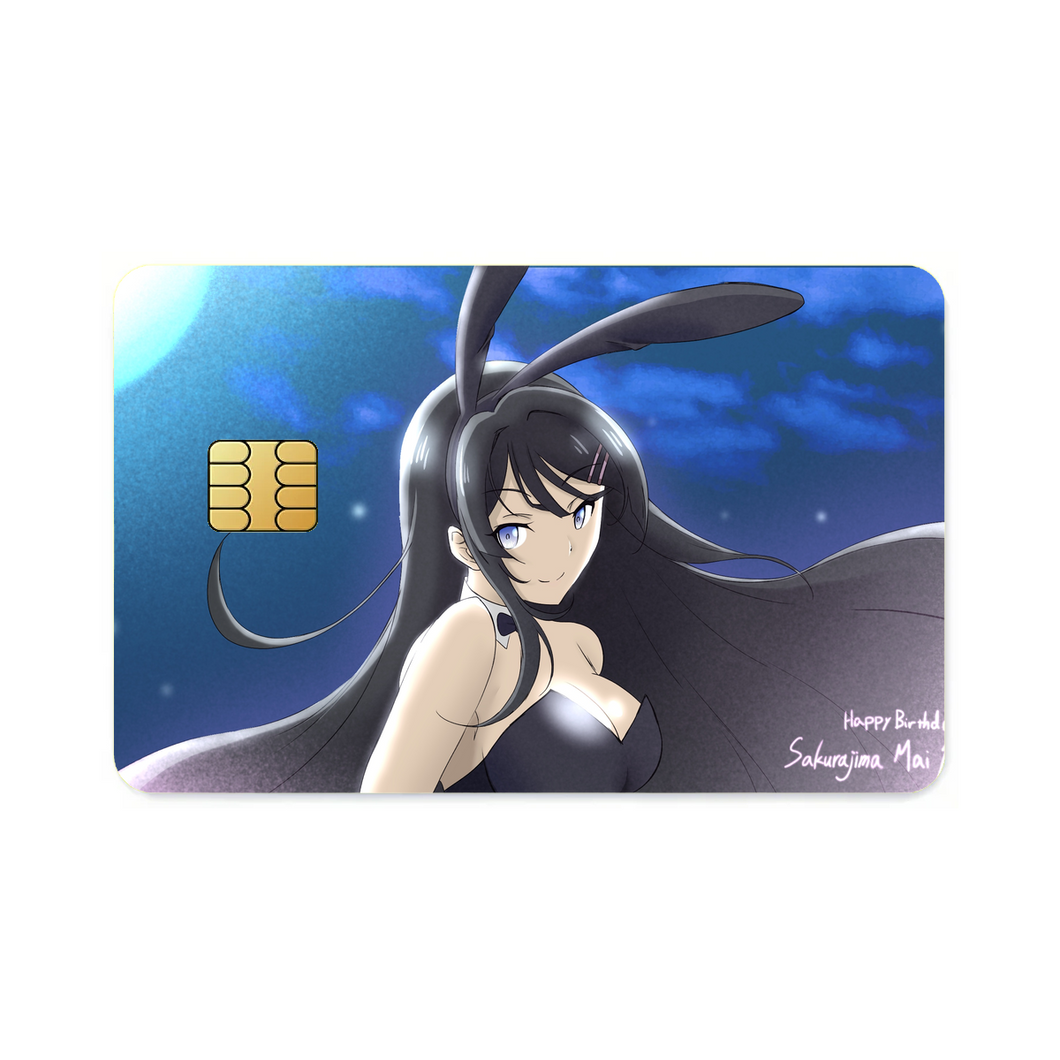 Sakurajima Mai  Credit Card Skins (4-in-1 Pack)