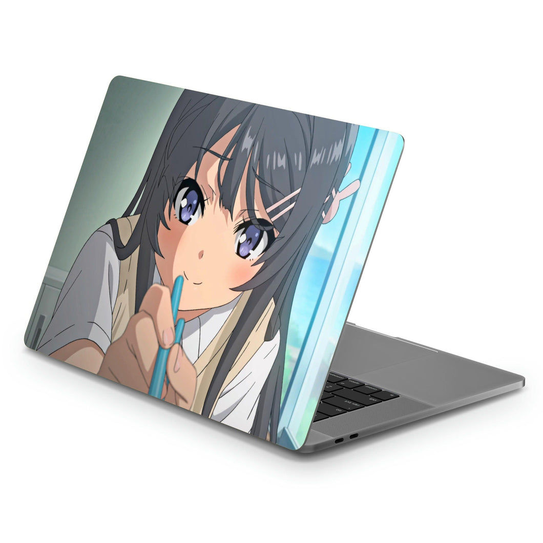 Sakurajima Mai  Macbook Skin