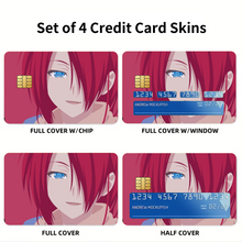 Load image into Gallery viewer, Sala Shane Vector Face  Credit Card Skins (4-in-1 Pack)
