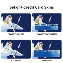 Load image into Gallery viewer, San Mononoke Hime / Princess Mononoke  Credit Card Skins (4-in-1 Pack)
