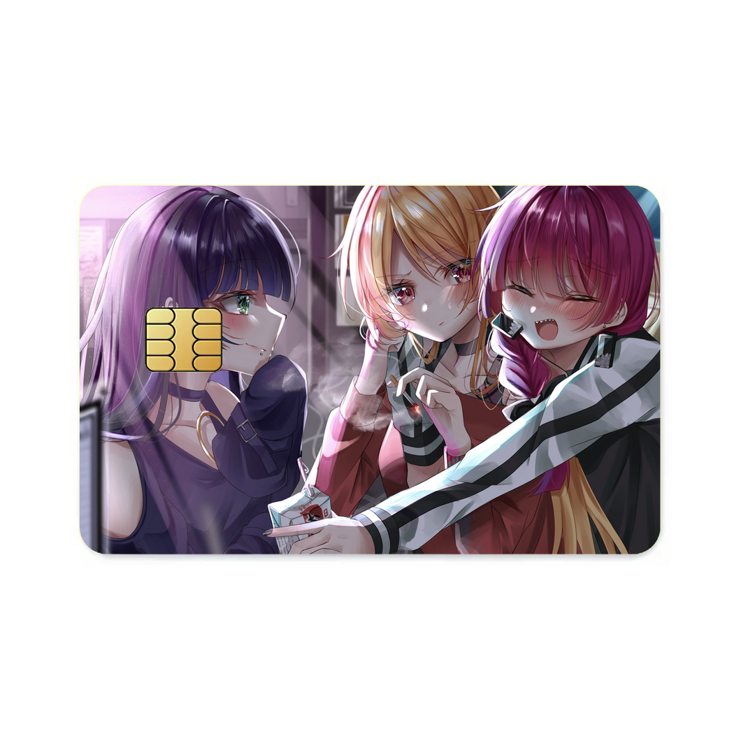 san & Seika Ijichi  Credit Card Skins (4-in-1 Pack)
