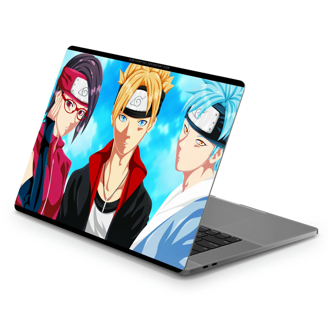 Sarada Uchiha Boruto Uzumaki  Macbook Skin