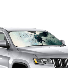 Load image into Gallery viewer, Saskey the hatred on its purest form Car Sunshade
