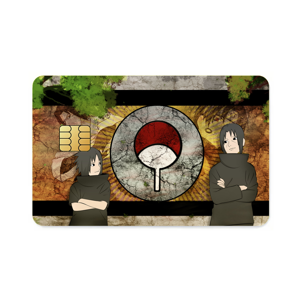 Sasuke and Itachi ( Naruto ) Credit Card Skins (4-in-1 Pack)