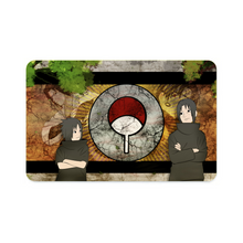 Load image into Gallery viewer, Sasuke and Itachi ( Naruto ) Credit Card Skins (4-in-1 Pack)
