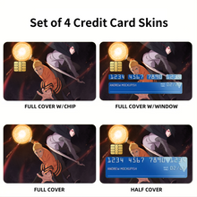 Load image into Gallery viewer, Sasuke and Naruto  Credit Card Skins (4-in-1 Pack)
