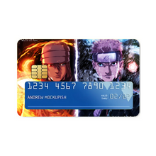 Load image into Gallery viewer, Sasuke (Moon Of Six Paths) and Naruto (Sun Of Six Paths)  Credit Card Skins (4-in-1 Pack)
