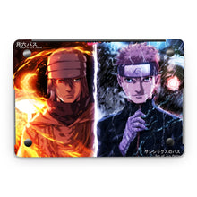 Load image into Gallery viewer, Sasuke (Moon Of Six Paths) and Naruto (Sun Of Six Paths)  Macbook Skin
