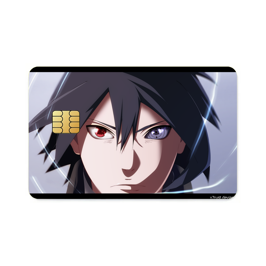 Sasuke (Rinnegan and Sharingan)  Credit Card Skins (4-in-1 Pack)