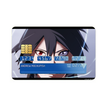 Load image into Gallery viewer, Sasuke (Rinnegan and Sharingan)  Credit Card Skins (4-in-1 Pack)
