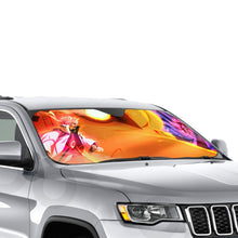 Load image into Gallery viewer, Sasuke (susanoo) and Naruto (sage tailed beast mode)  Car Sunshade
