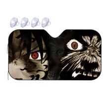 Load image into Gallery viewer, Sasuke Uchiha and Naruto Uzumaki  Car Sunshade
