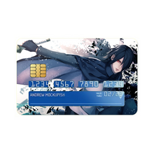 Load image into Gallery viewer, Sasuke Uchiha  Credit Card Skins (4-in-1 Pack)
