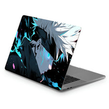 Load image into Gallery viewer, Satoru Gojo Acid Blue Eyes Macbook Skin
