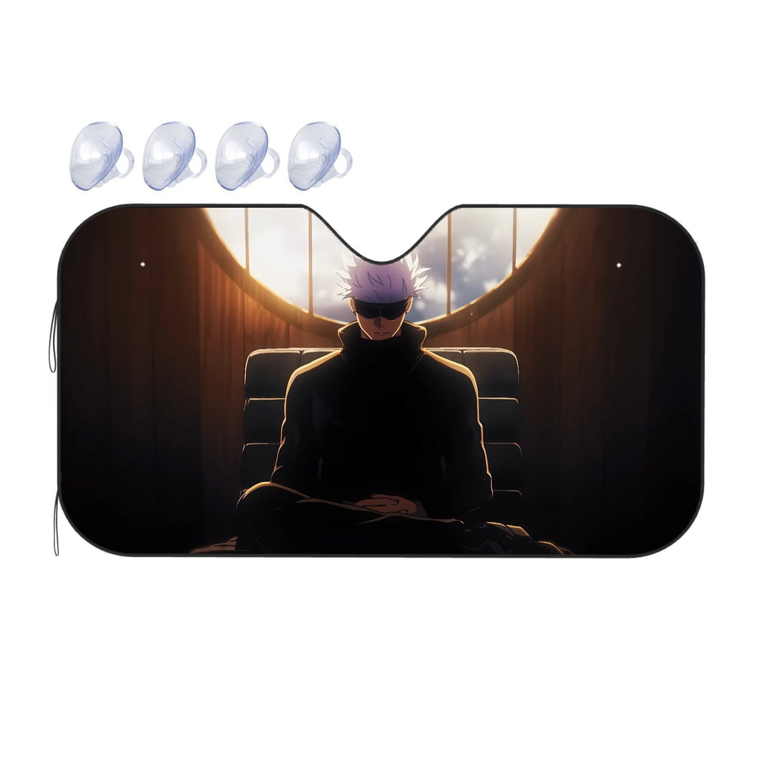 Satoru Gojo Car Sunshade