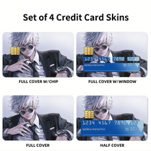 Load image into Gallery viewer, Satoru Gojo  Credit Card Skins (4-in-1 Pack)

