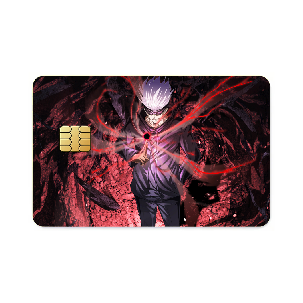 Satoru Gojo - Infinity  Credit Card Skins (4-in-1 Pack)