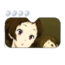 Load image into Gallery viewer, Satoshi Fukube And Mayaka Ibara  Faces  Car Sunshade
