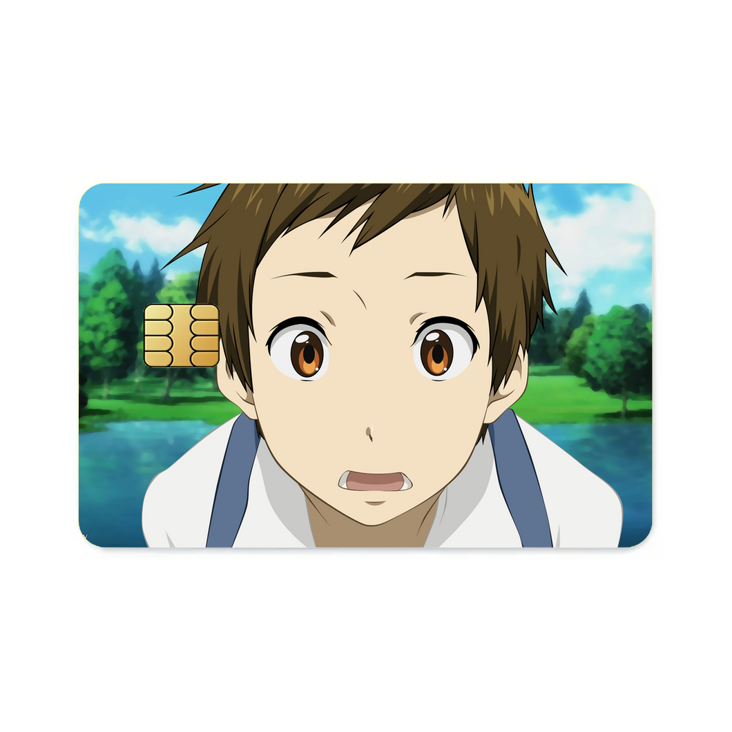 Satoshi Fukube Face  Credit Card Skins (4-in-1 Pack)