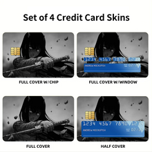 Load image into Gallery viewer, Satsuki  Credit Card Skins (4-in-1 Pack)
